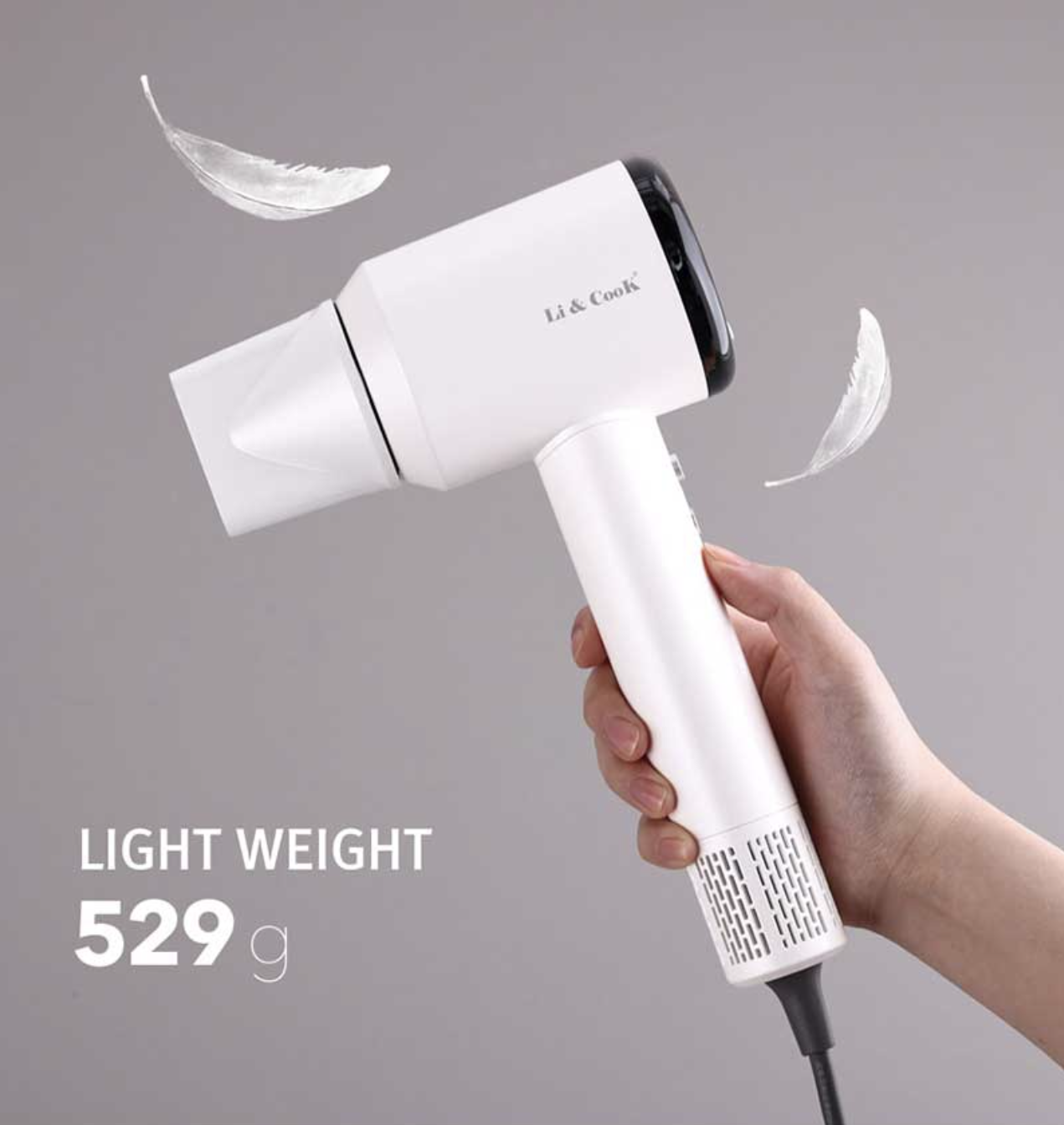(공동구매) [리앤쿡] 스트롱 BLDC 1600W 헤어드라이기